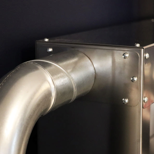 Adapter boczny Hamach 80 mm - Stal nierdzewna