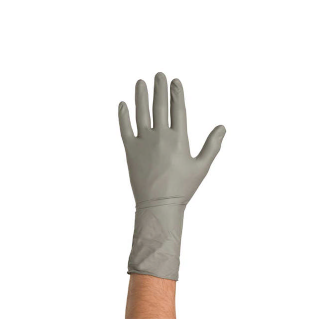 Gants jetables Nitrile Gris
