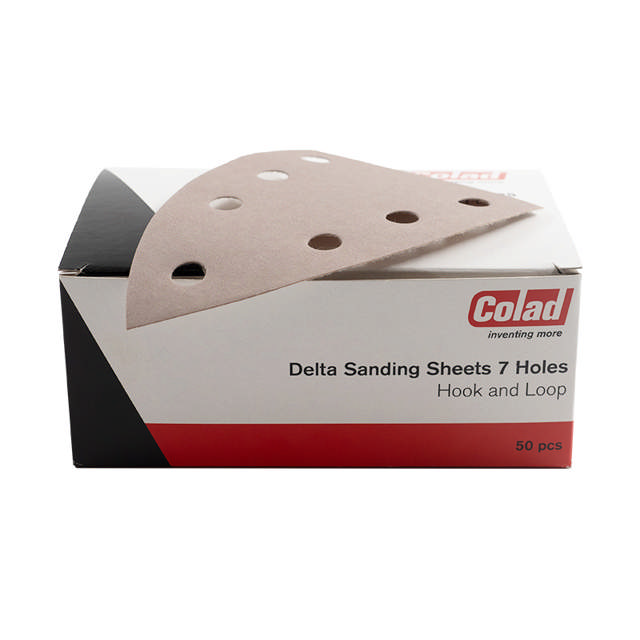 Fogli Delta 7 fori sostenuti con tessuto