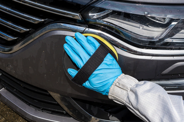 CLP 15 - Pad descontaminante con velcro - 15cm