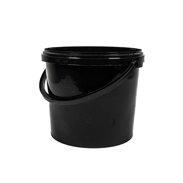 GAD 05000 - Pot de stockage noir avec couvercle 5l 30p.