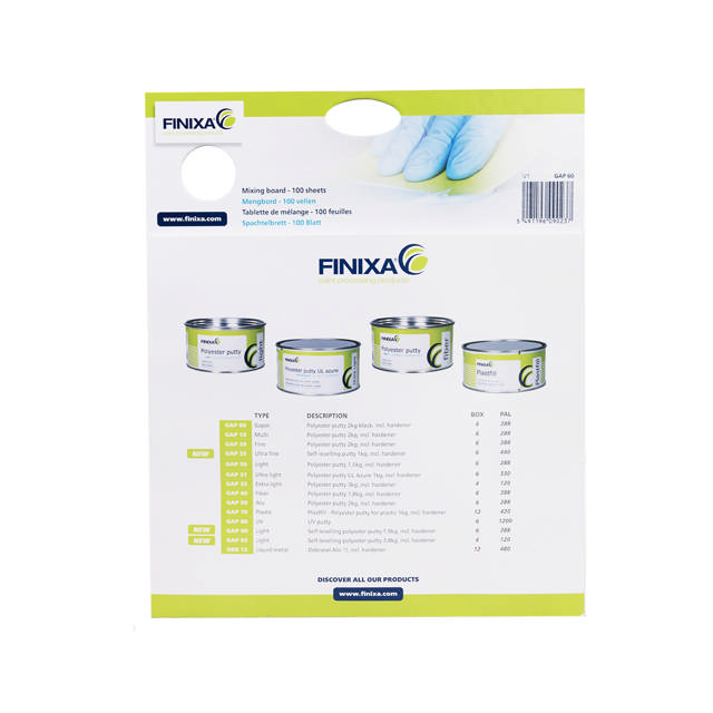 GAP 60 - Mengbord 100 vellen