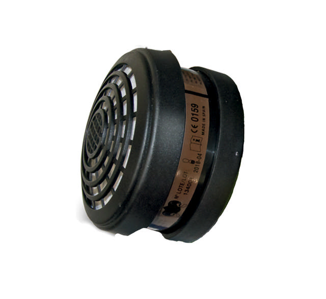 MAS 03 - stof -en gaspatroon A2, P3 voor spuitmasker - 2st.