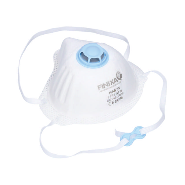 MAS 35 - stofmasker P3 met ventiel - 10st.