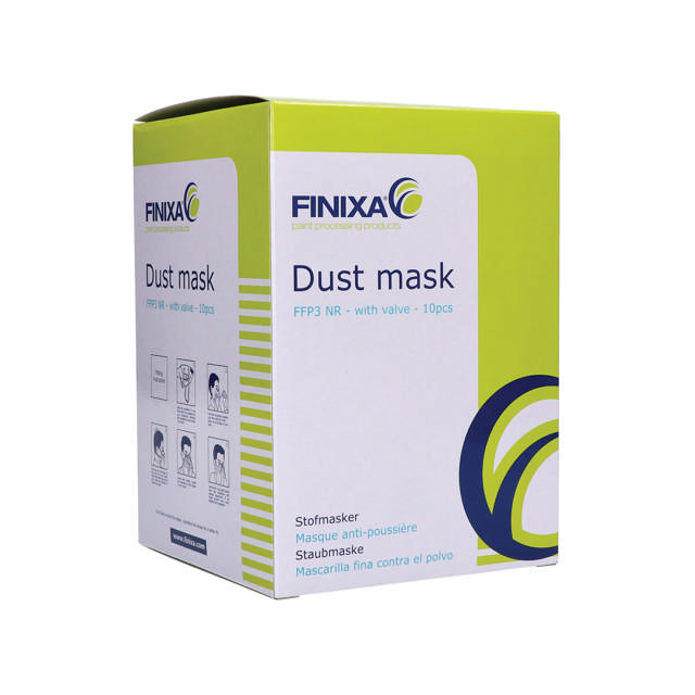 MAS 35 - stofmasker P3 met ventiel - 10st.