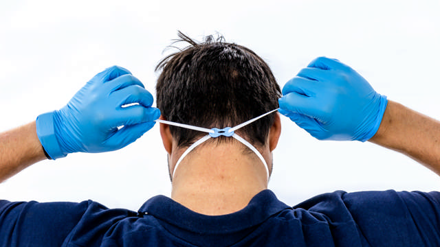 MAS 35 - stofmasker P3 met ventiel - 10st.