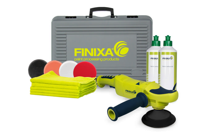 Polijstkoffer + Elektrische polijstmachine