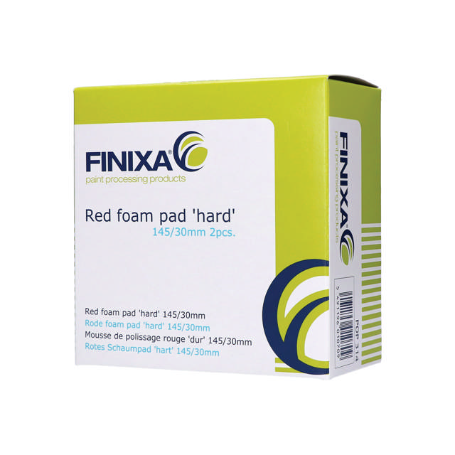 POP 308 - Rotes Schaumpad 'hart' 80/25mm - 5stk.