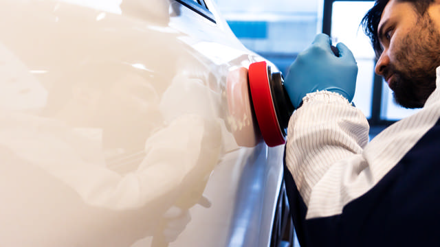 POP 308 - Rotes Schaumpad 'hart' 80/25mm - 5stk.