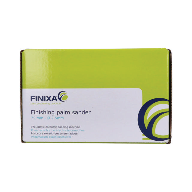 SAM 02 - Pneum. excentr. schuurmachine Ø75mm - 2.5mm uitslag