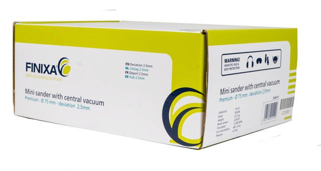 SAM 41 - Minischleifer mit zentralem Vakuumsystem