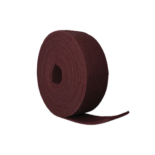 SBR 10 - Rollo de fibra abrasiva extra fina - rojo 100 mm x 10m