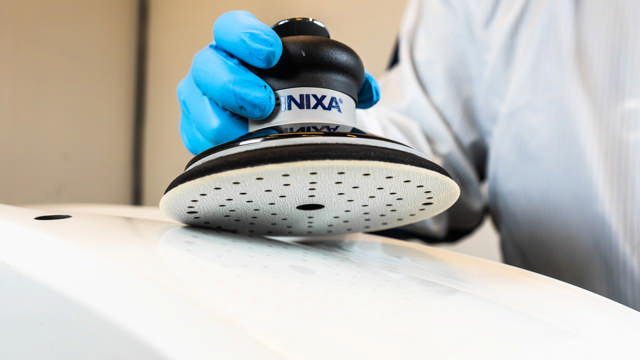 SFDC - SharpWhite Klett-Schleifscheiben Ø150mm-Multiloch 100st