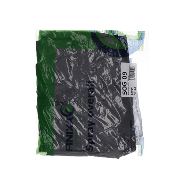 SOG - Spuitoverall polyester grijs - optie kniebescherming