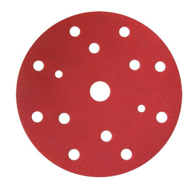 SPDA 0360 - Rot Klett-Schleifscheiben Ø150mm 15 Löcher P360 100st.