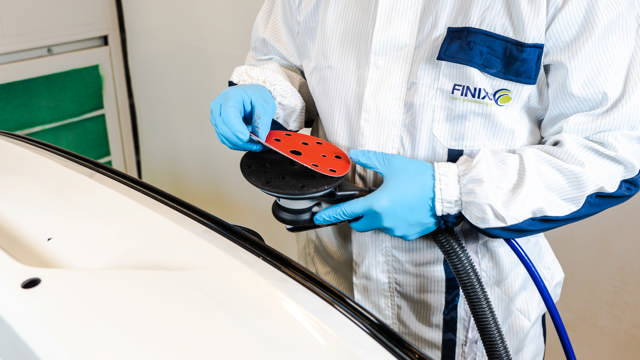 SPDA 0360 - Rot Klett-Schleifscheiben Ø150mm 15 Löcher P360 100st.