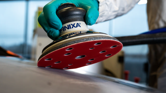 SPDA 0360 - Rot Klett-Schleifscheiben Ø150mm 15 Löcher P360 100st.