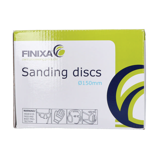 SPDS 0800 - Rot Klett-Schleifscheiben Ø150mm ohne Löcher P800 100st.