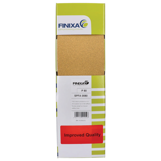 SPFA 0800 - Rollo de lija foam 114mm x 25m P800