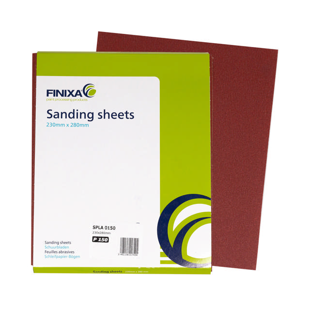 SPLA 0150 - Schleifpapier-Bögen 230x280mm P150 50st.
