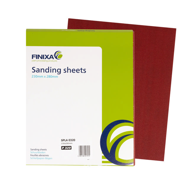 SPLA 0150 - Schleifpapier-Bögen 230x280mm P150 50st.