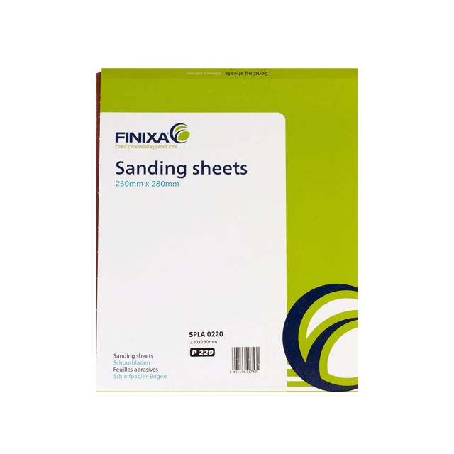 SPLA 0150 - Schleifpapier-Bögen 230x280mm P150 50st.