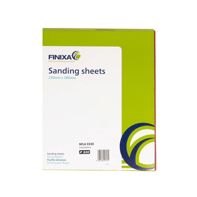 SPLA 0150 - Schleifpapier-Bögen 230x280mm P150 50st.