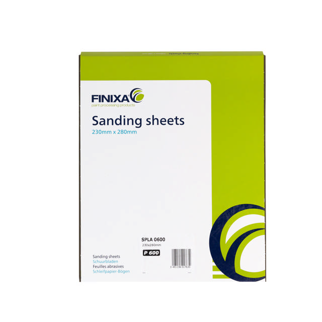 SPLA 0150 - Schleifpapier-Bögen 230x280mm P150 50st.