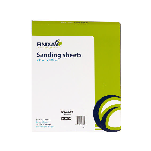 SPLA 0150 - Schleifpapier-Bögen 230x280mm P150 50st.