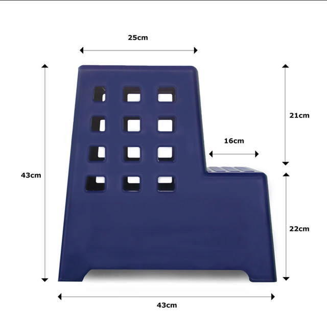 SUP 00 - Aufritt blau