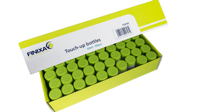 TUB 60 - Retoucheflesjes 50ml 60st.