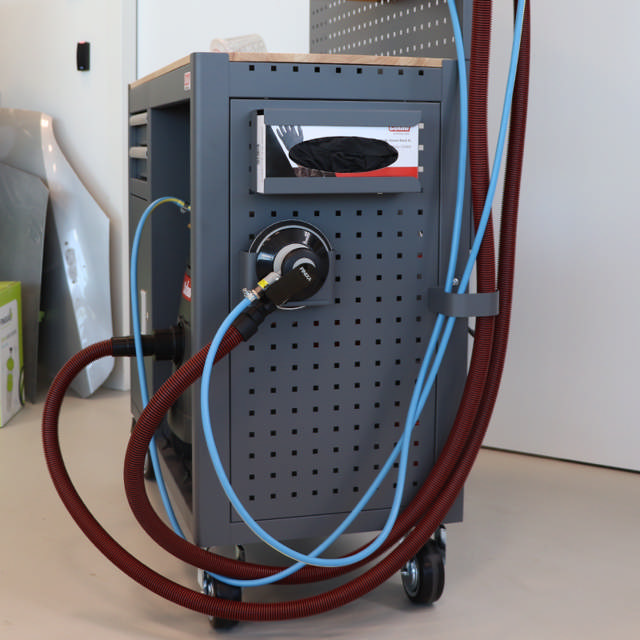 Perforated Side Panel – Sanding Trolley Large