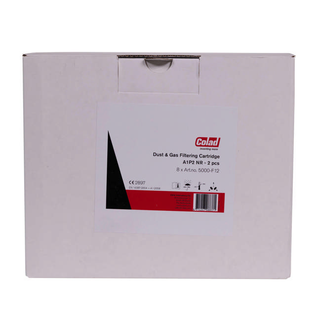 Dust & Gas Filtering Cartridge A1P2 NR