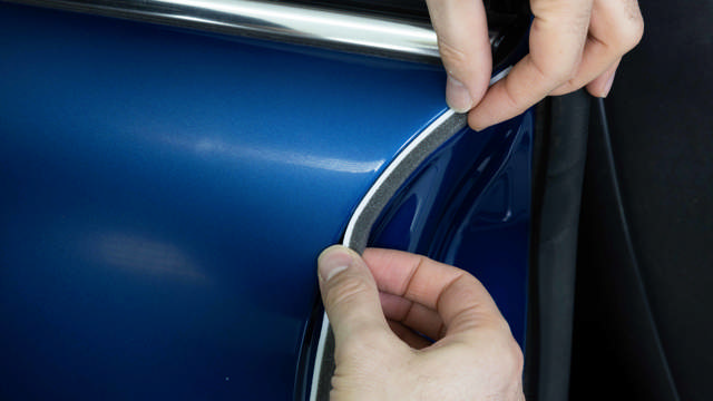 Diagonale Maskeerkleefstrip