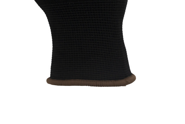 GLL 09B - Gants pour montage PU noir - L 12 paires