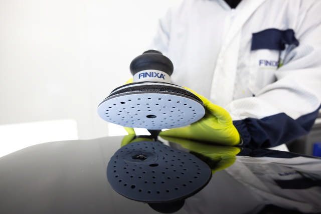 Lackvorbereitung Schleifsystem