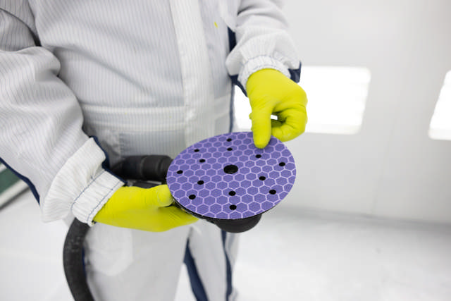 Discos Abrasivo Púrpura - Cerámico - Ø 150 mm 15 ag.