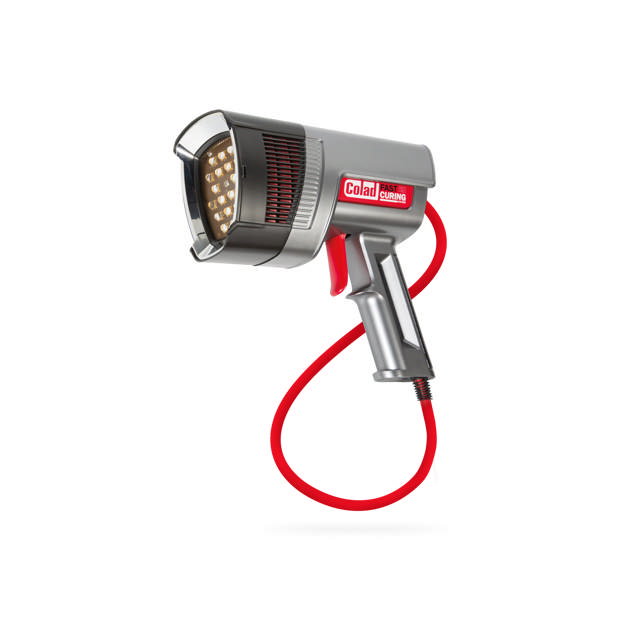 Colad UV Curing Light with high-intensity UV LEDs, ergonomic design, and durable build for fast and efficient curing.