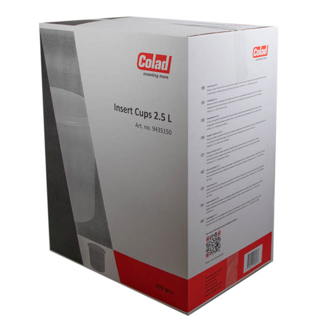 Inzetbeker 2.5 L