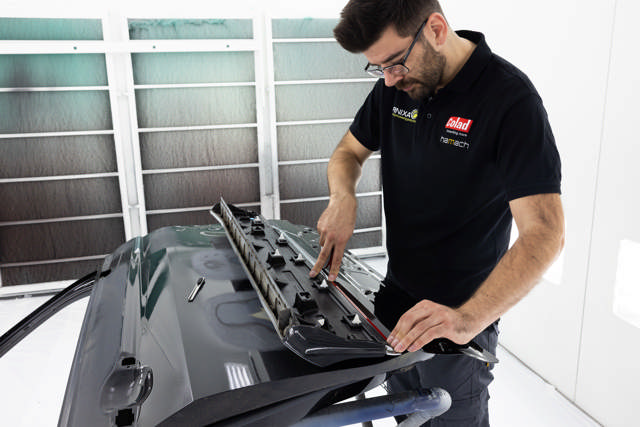 DZB 25 - Cinta de doble cara roja 25 mm x 10m