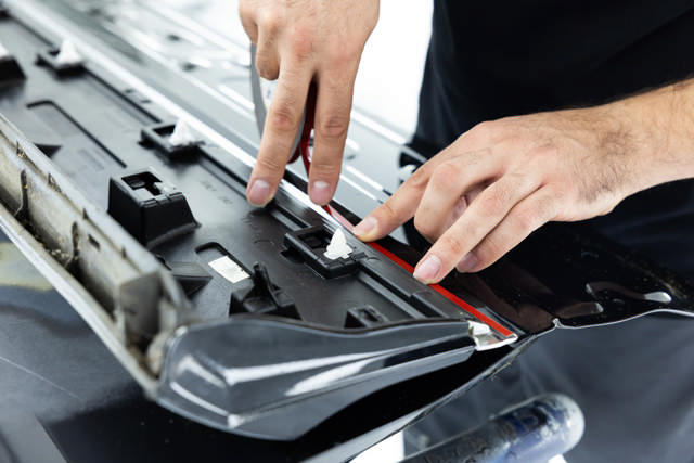 DZB 25 - Cinta de doble cara roja 25 mm x 10m