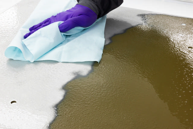 SOF 20 - Chiffons de dégraissage turquoises 42 x 30cm  200p.