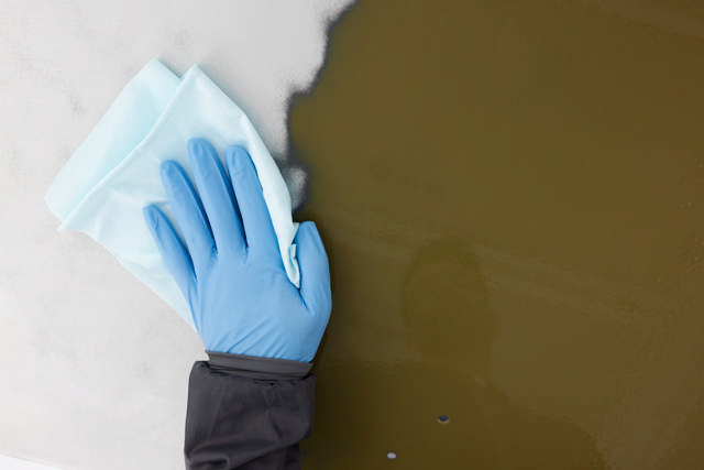 SOF 20 - Chiffons de dégraissage turquoises 42 x 30cm  200p.