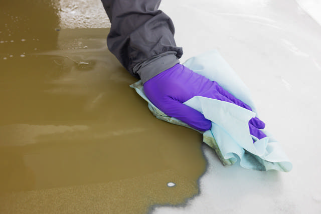 SOF 20 - Chiffons de dégraissage turquoises 42 x 30cm  200p.