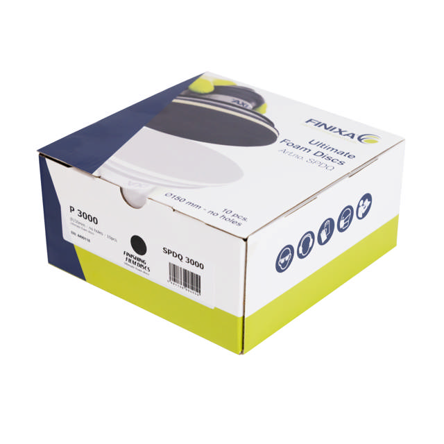 SPDQ - Disco foam velcro Ø150 mm - sin agujeros 10 udes.