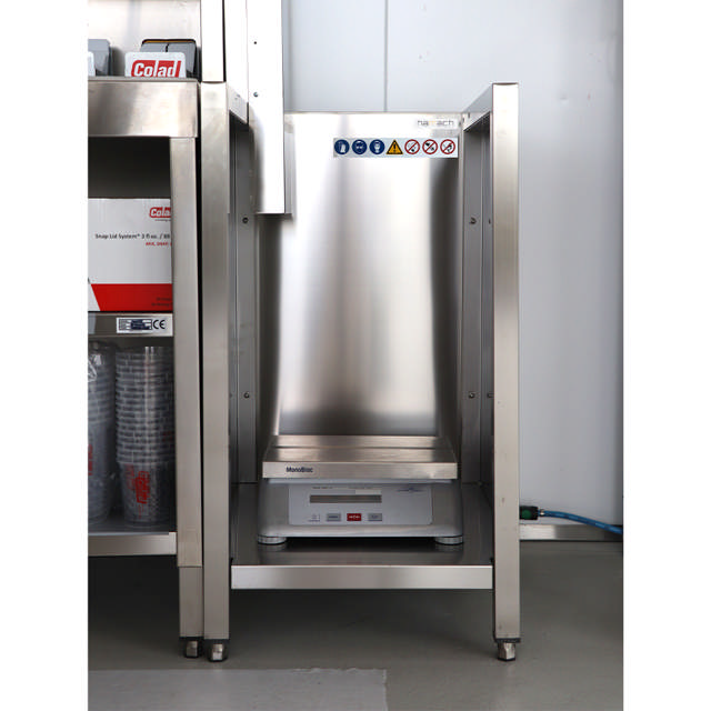 Stół do wagi przemysłowej – do obsługi przemysłowych ilości lakierów