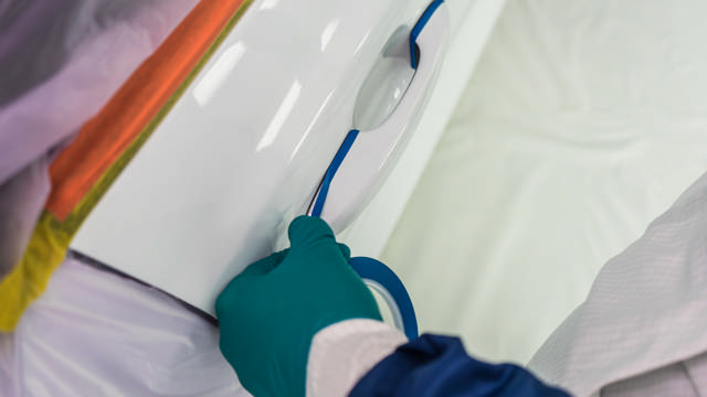 FOL 303M - Fine line tape bleu 3mm x 55m 10p.