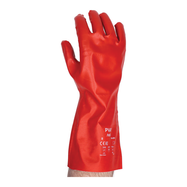GLP 09 - PVA Handschuhe rot - L 1 paar