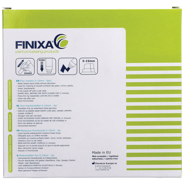 MAR - Fluo Markierstift 12st. fein 1.5mm