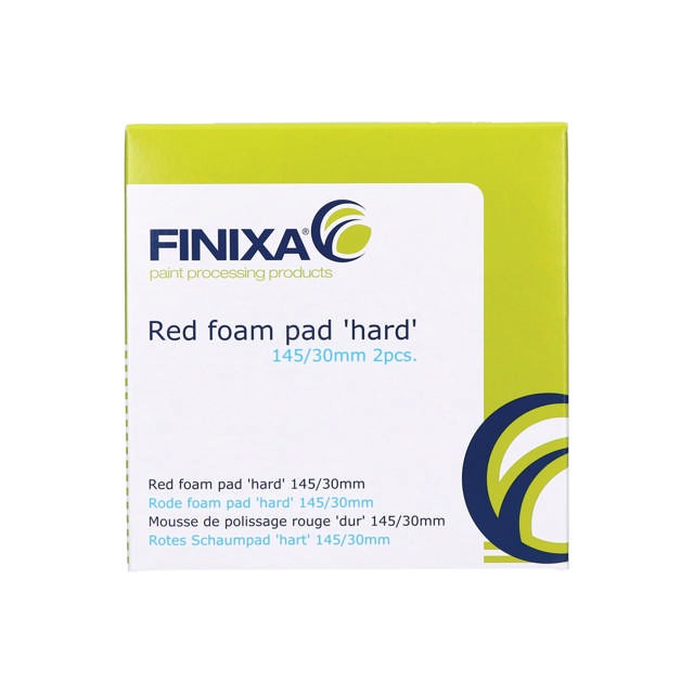 POP 308 - Rotes Schaumpad 'hart' 80/25mm - 5stk.